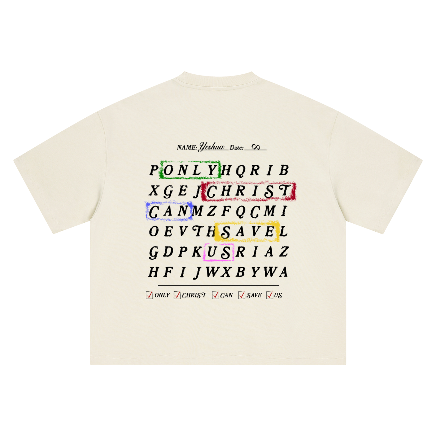 Only Christ Can Save Us - Tee