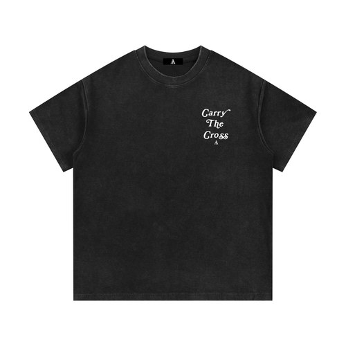 Carry The Cross - Waffle Knit Tee