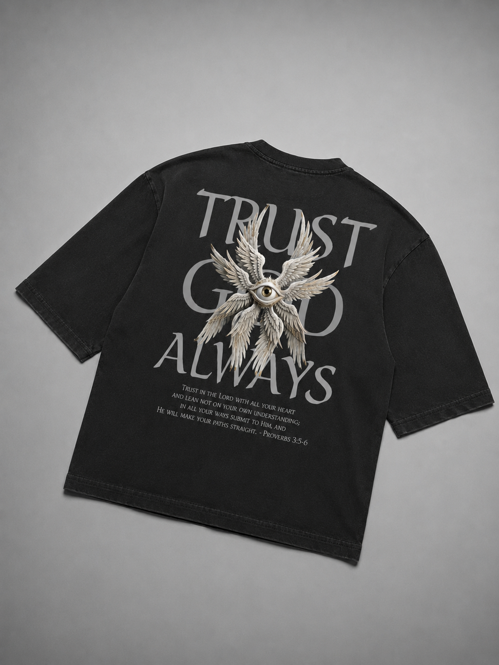 Trust God Always - Oversized Pump Cover